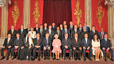 G20 leaders photograph: John Stillwell/PA Wire 